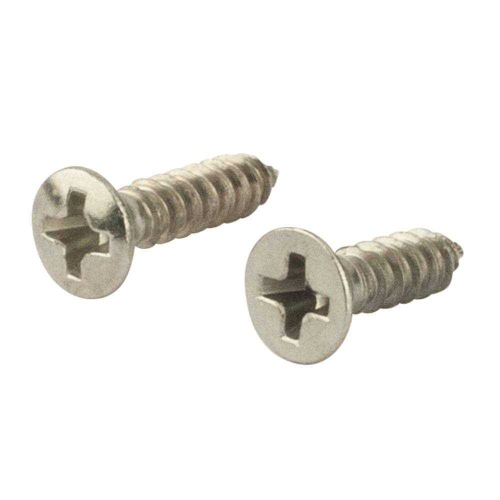 Everbilt Satin Nickel Phillips Head Cabinet Hinge Screw Set - Cheap Fitting