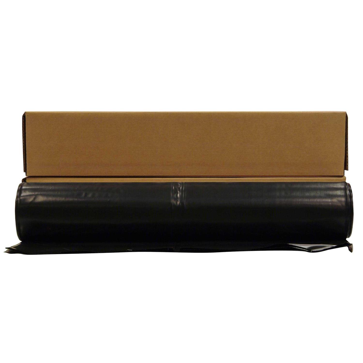 Covalence Tyco Polyethylene Plastic Sheeting, 6 ml Capacity, Black,  12′ x 100′ - Cheap Fitting