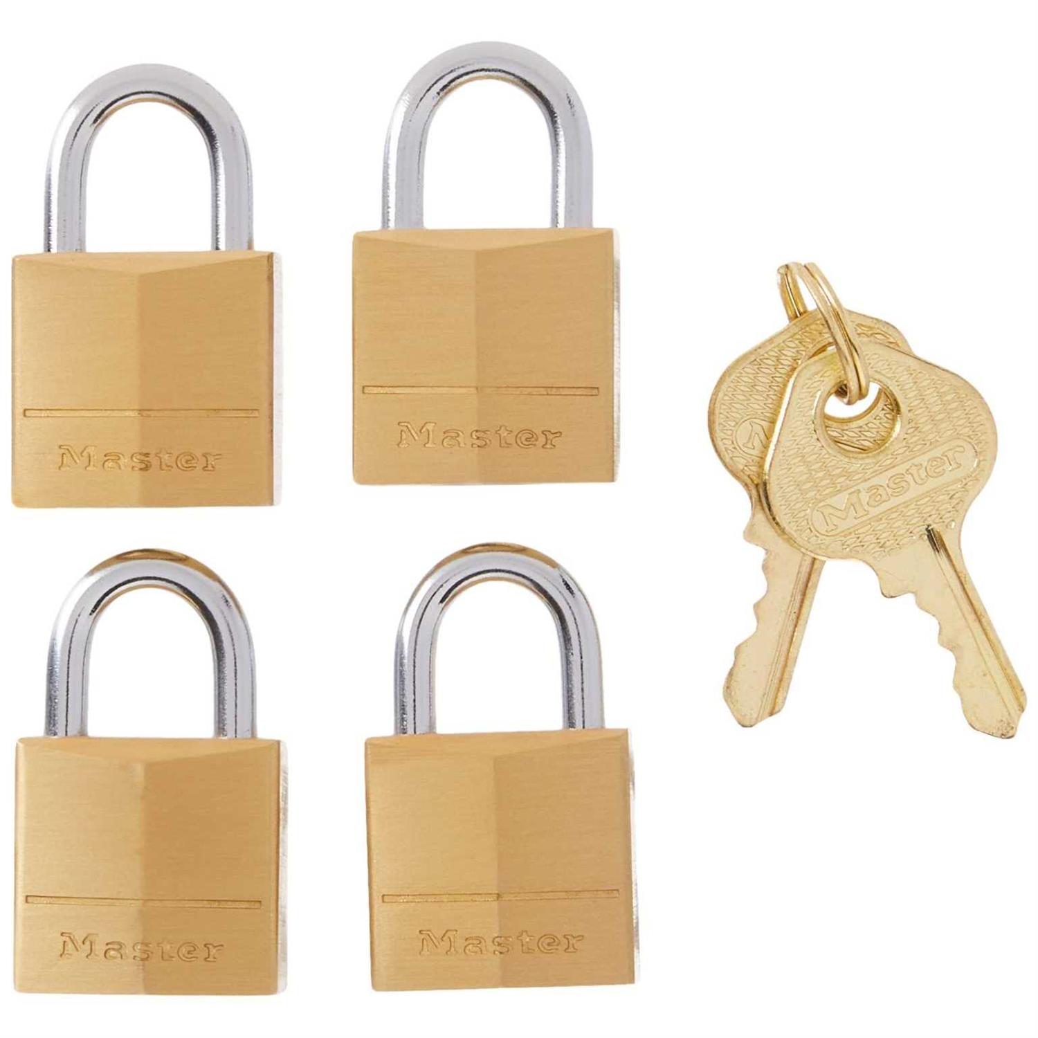 Master Lock 120Q Brass Padlock - Cheap Fitting