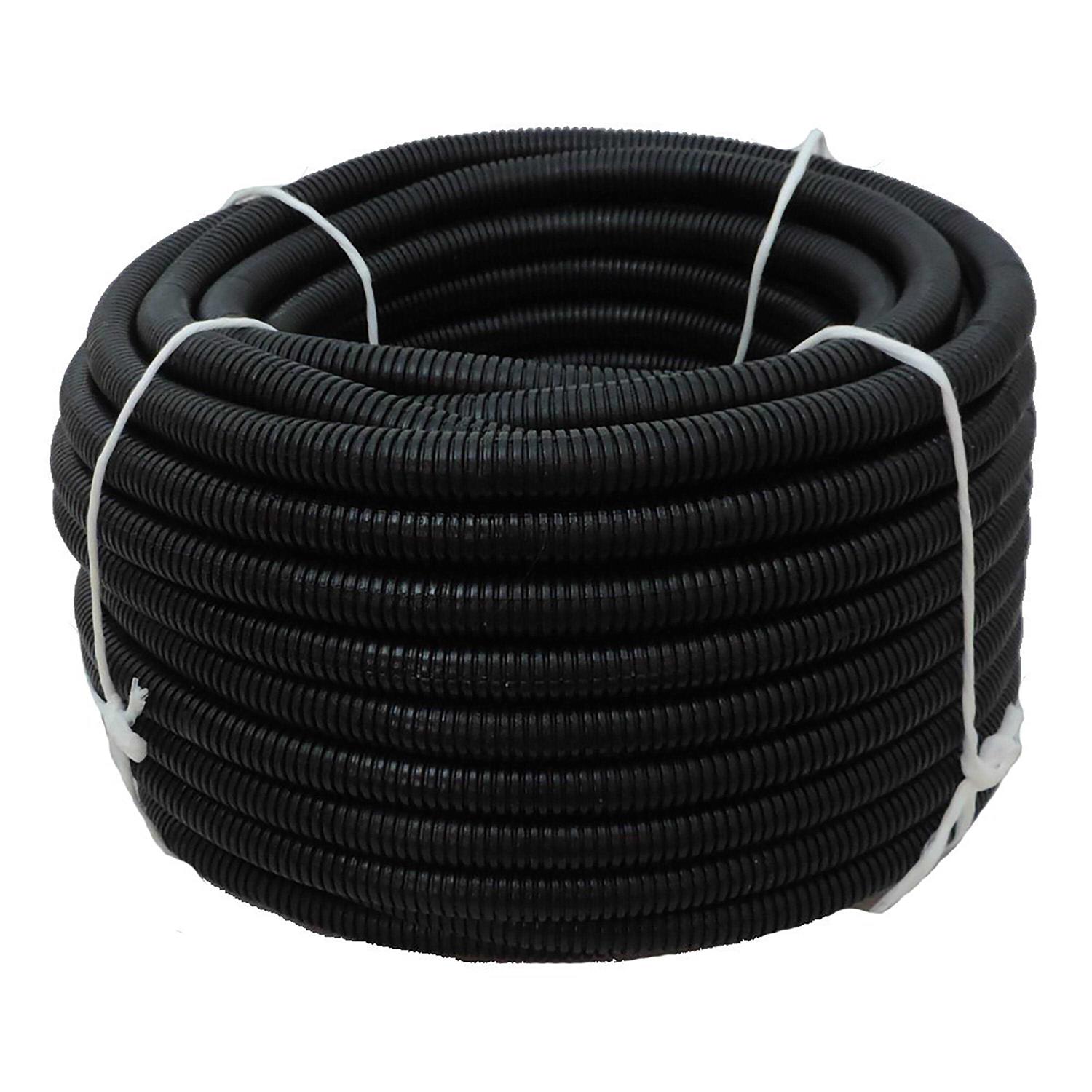 HYDROMAXX Flexible Polyethylene LDPE Non-Split Corrugated Wire Loom Tubing - Cheap Fitting