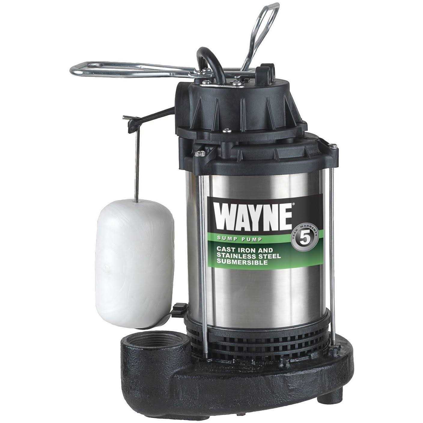 Wayne 3/4 HP Submersible Sump Pump - Cheap Fitting