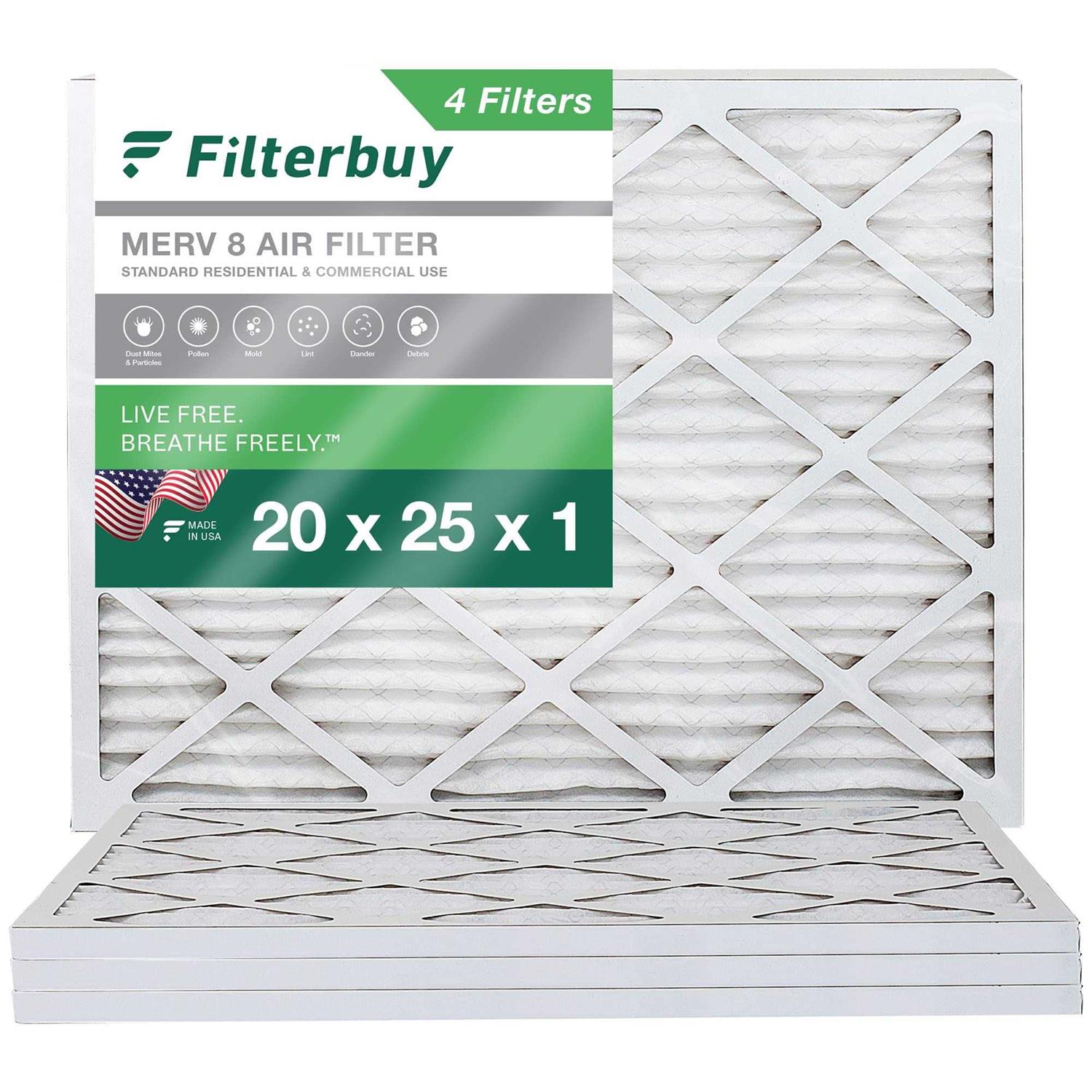 Filterbuy Air Filter MERV 8 - Cheap Fitting
