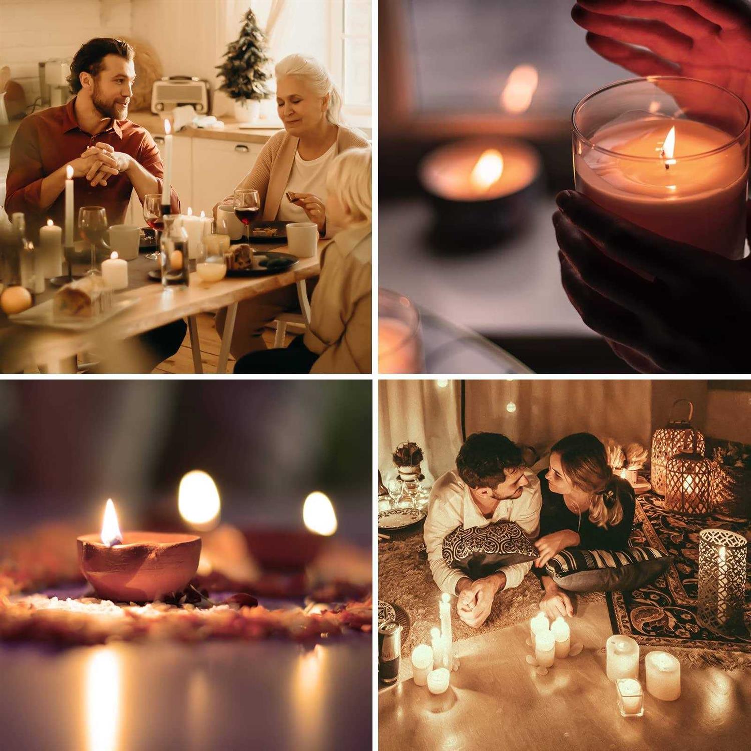 Reidea Electronic Candle Lighter Arc Windproof Flameless USB Rechargeable Lighter with Safe Button for Home Kitchen - Cheap Fitting