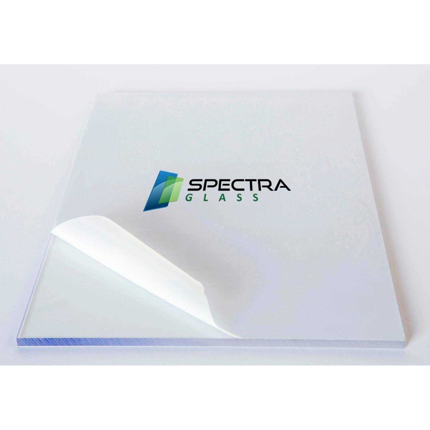 Spectra Glass Clear Polycarbonate Sheet. UV Coating on Both Sides. Impact and Weather Resistant. DIY - Cheap Fitting