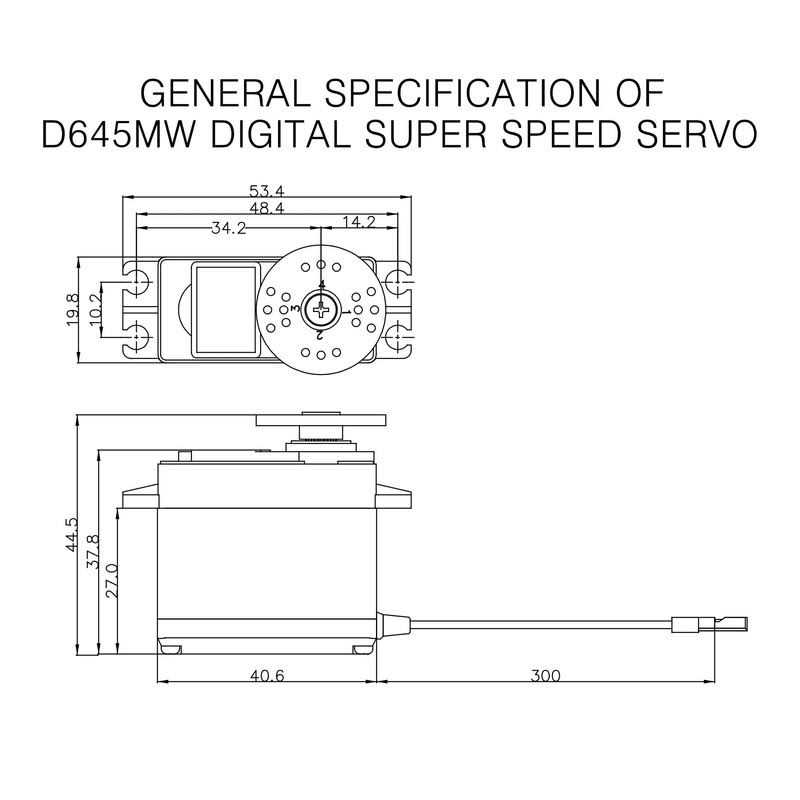 Hitec D-645MW 32-Bit - Cheap Fitting