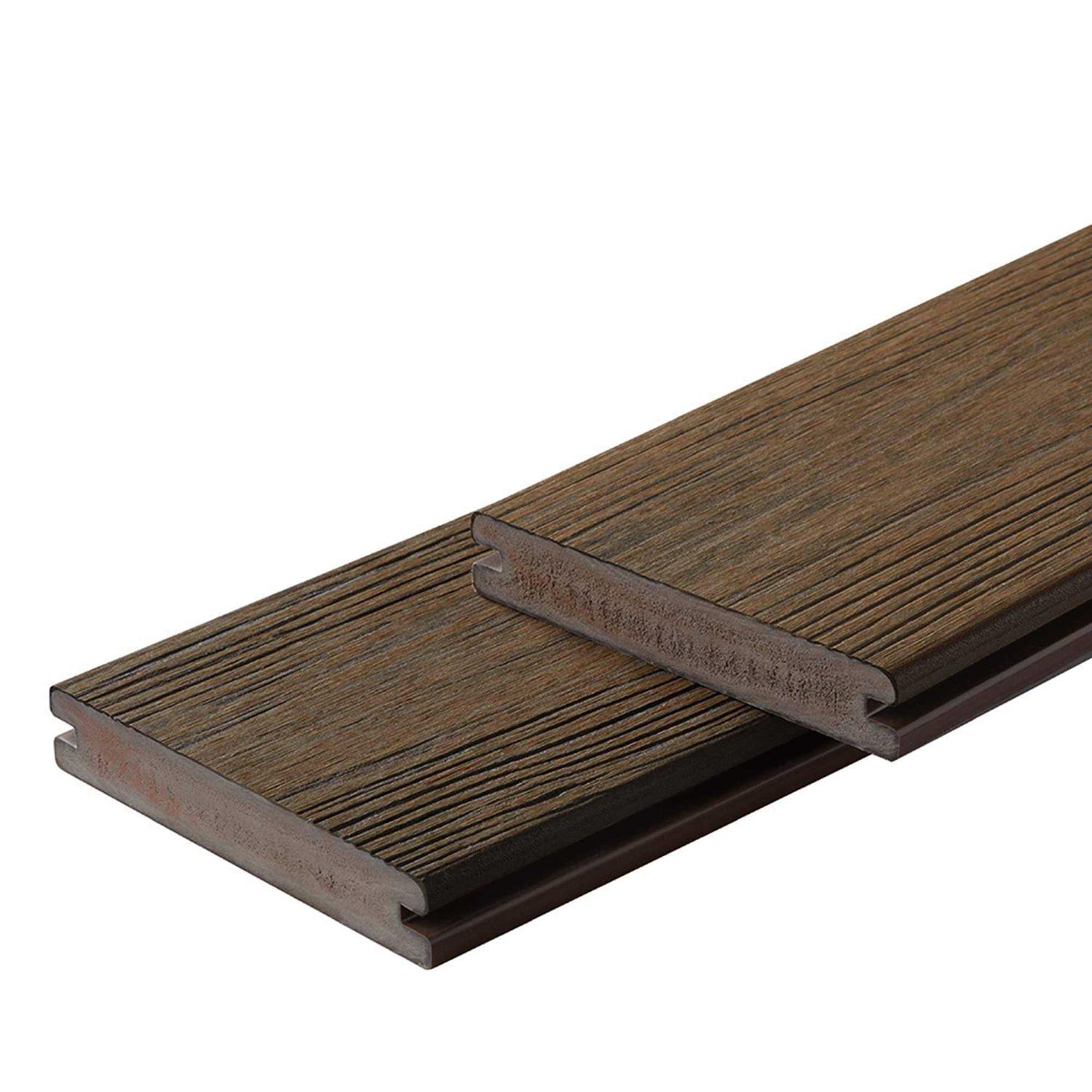 Fortress Building Products 8 ft. Apex PVC Grooved Deck Boards - Cheap Fitting