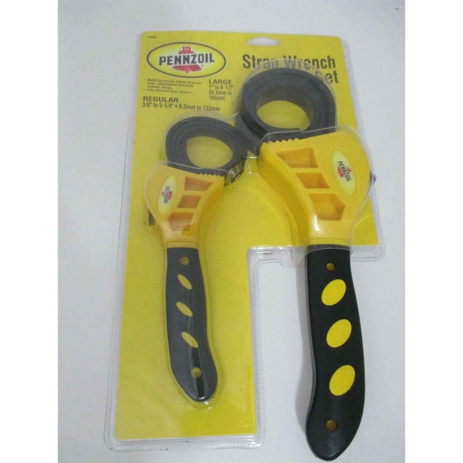 Pennzoil Strap Wrench Set 19425 - Cheap Fitting