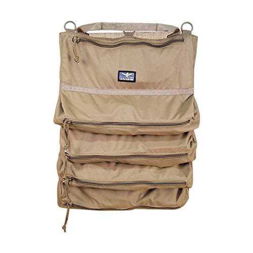 Atlas 46 Yorktown Tool Roll, Coyote Brown Ultra Portable, Innovative and Durable Design, Large Capacity Wrench Organizer and Tool Storage - Cheap Fitting