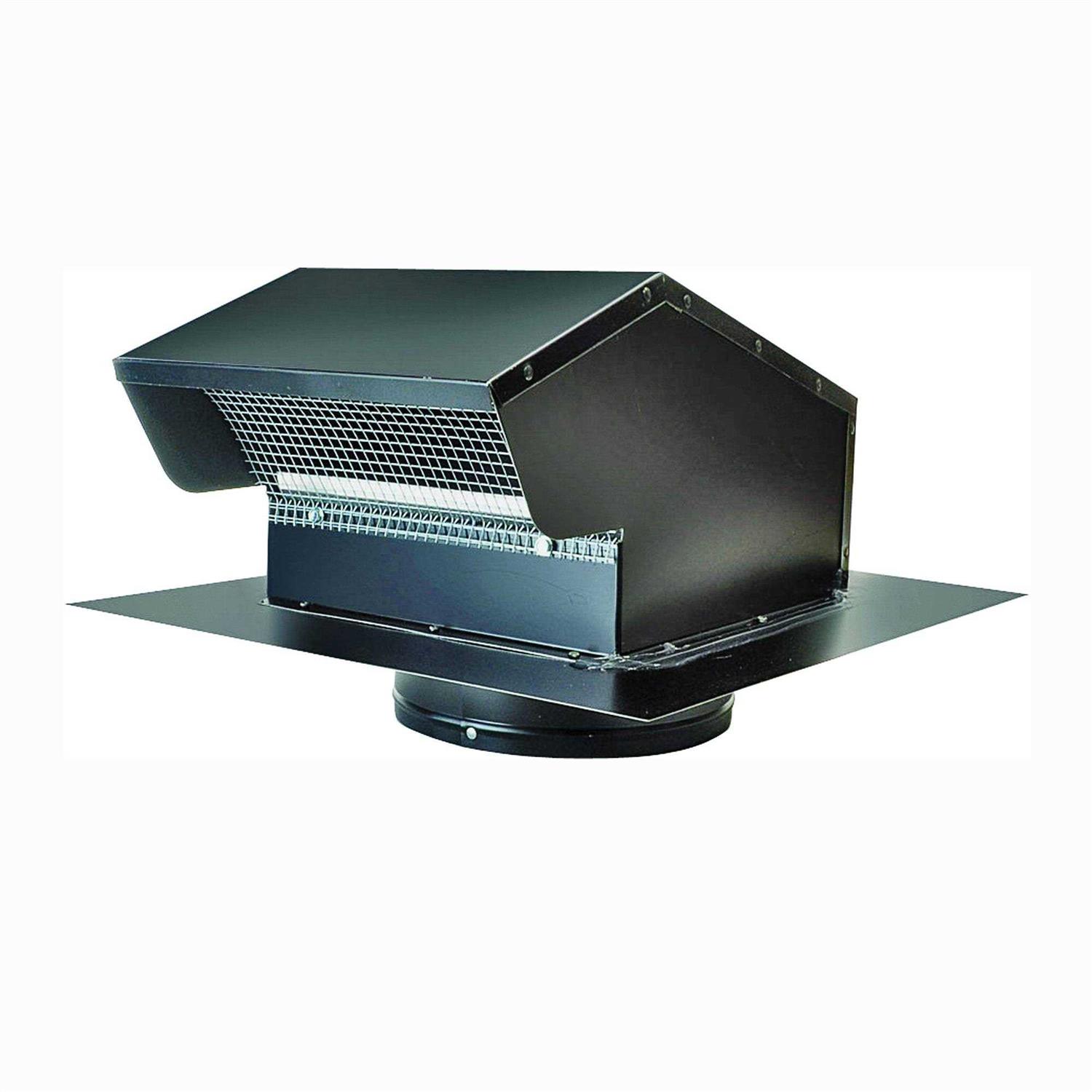 Master Flow 7 in. Goose Neck Vent GNV7BL - Cheap Fitting