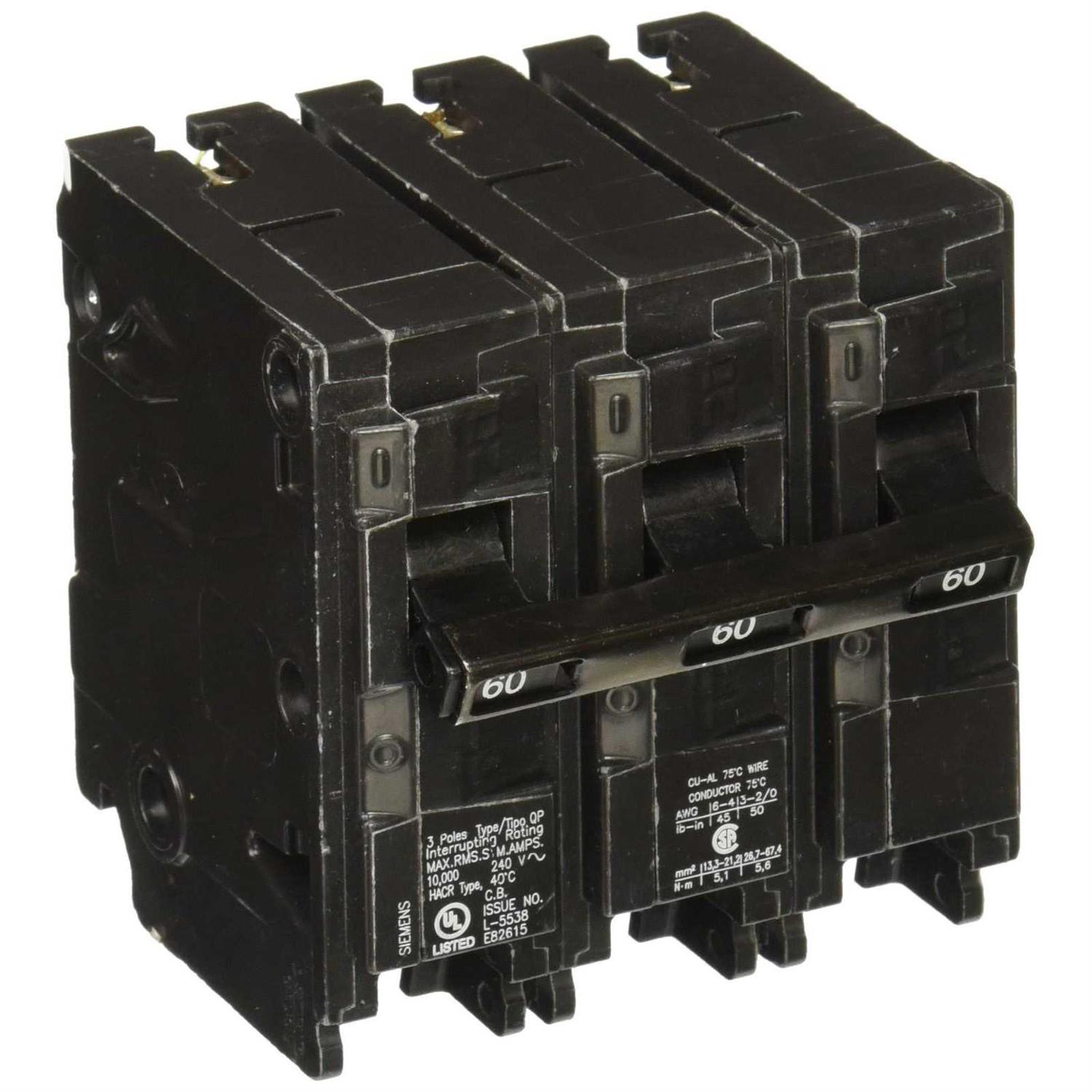 Siemens Q360 Circuit Breaker - Cheap Fitting