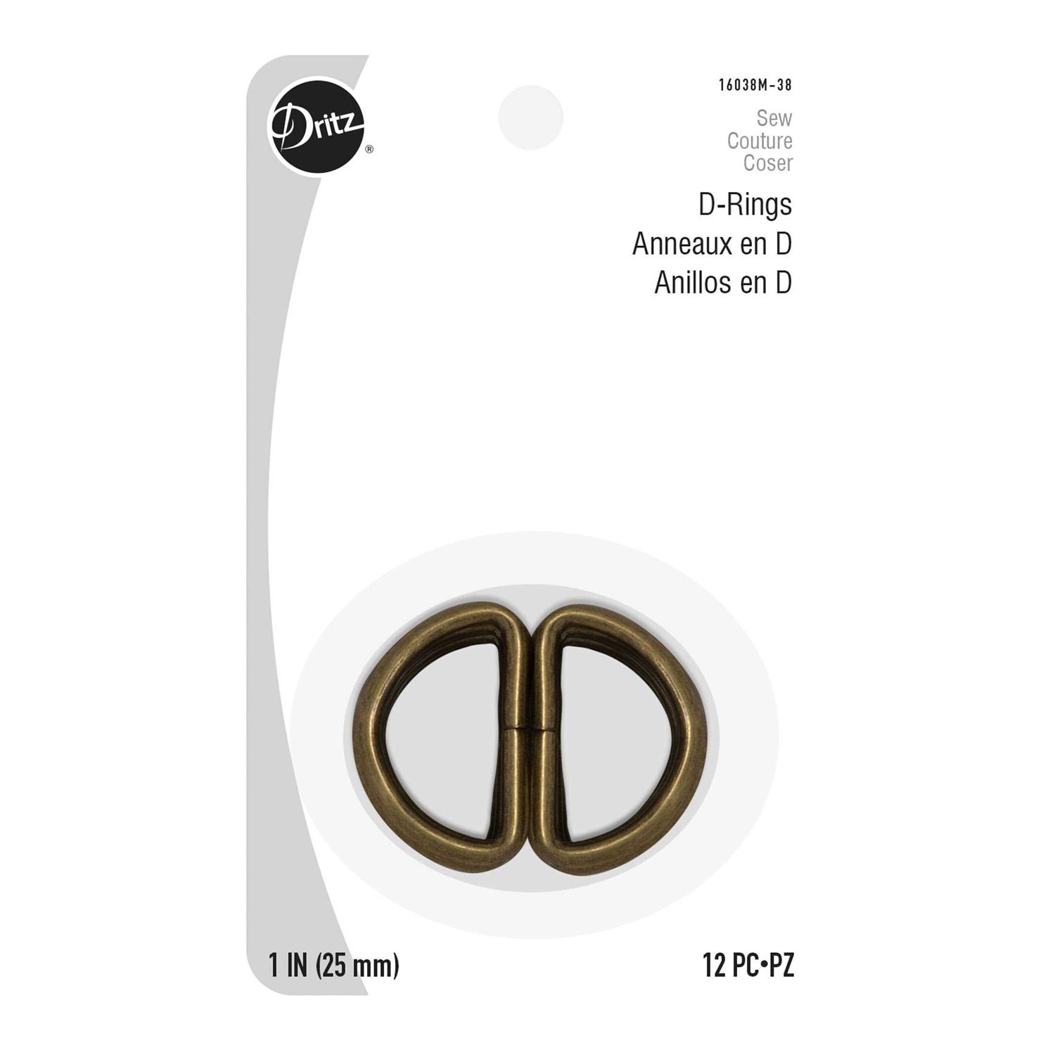 Dritz 1 D-Rings - Cheap Fitting