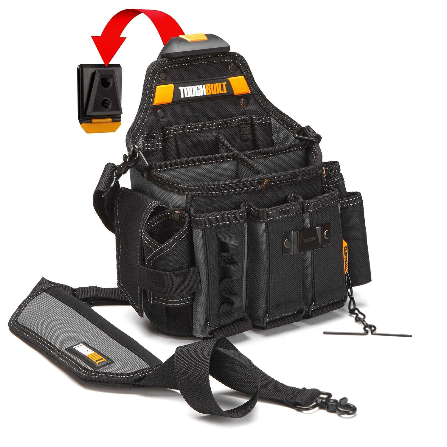 Toughbuilt Master Electrician Pouch + Shoulder Strap - Cheap Fitting