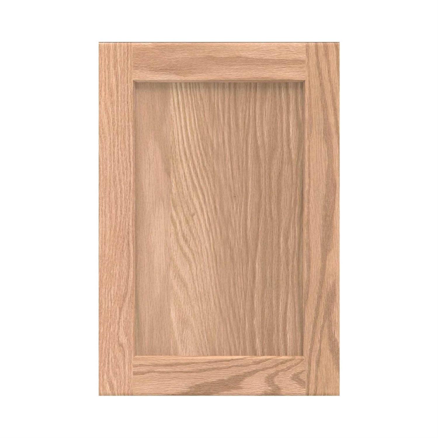 Onestock Unfinished Oak Kitchen Cabinet Door Replacement - Cheap Fitting