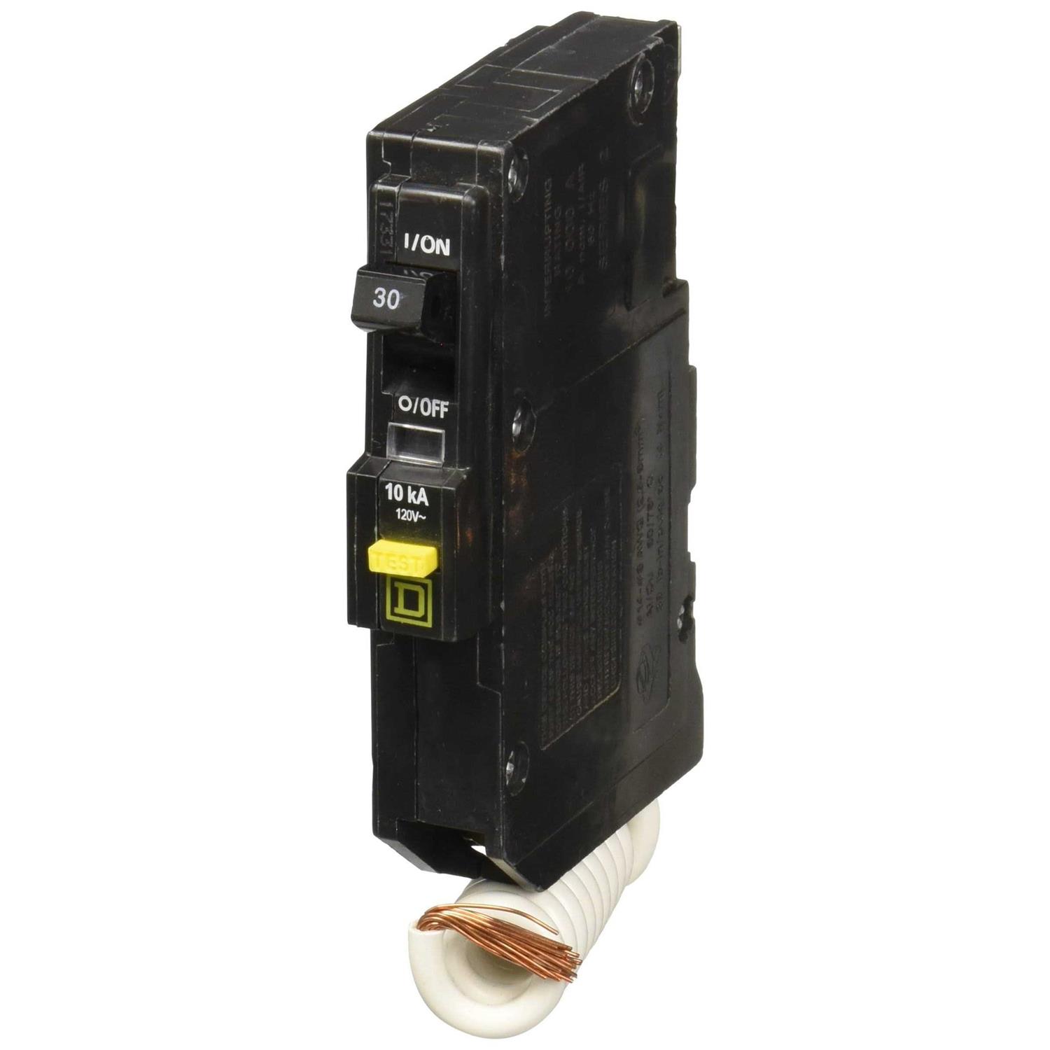 Square D by Schneider Electric Qo130gfi Miniature Circuit Breaker 120v 30A - Cheap Fitting