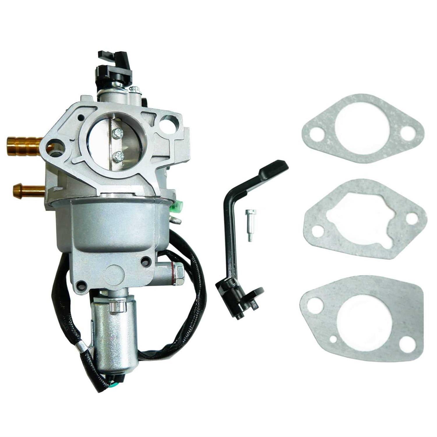 Carburetor Compatible with Champion Dual Fuel Generator 47.131000.25 - Cheap Fitting