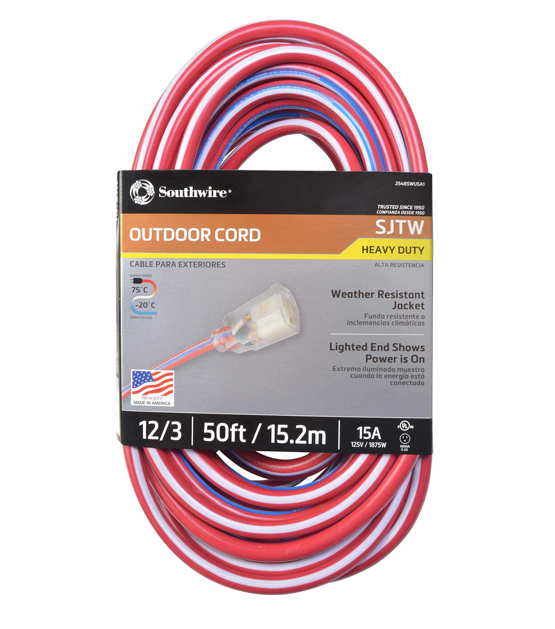 Southwire 50 Extension Cord - Cheap Fitting