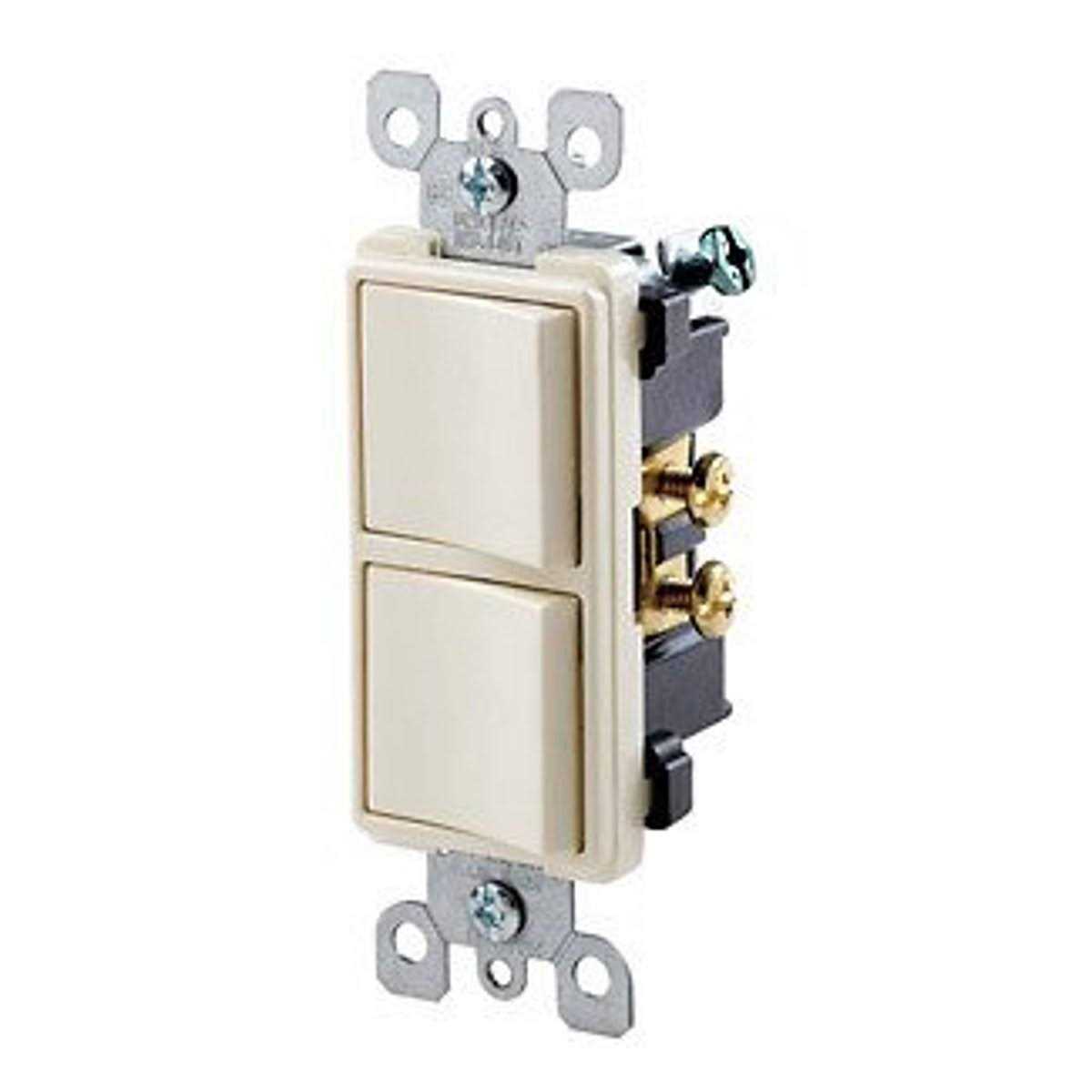 Leviton 5634 Decora AC Combination Switch Single Pole - Cheap Fitting
