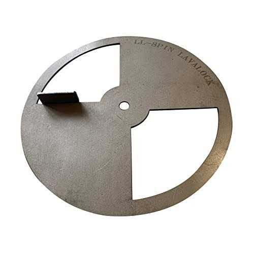 LavaLock Smoker Pinwheel BBQ air Damper Pit Grill Vent - Cheap Fitting
