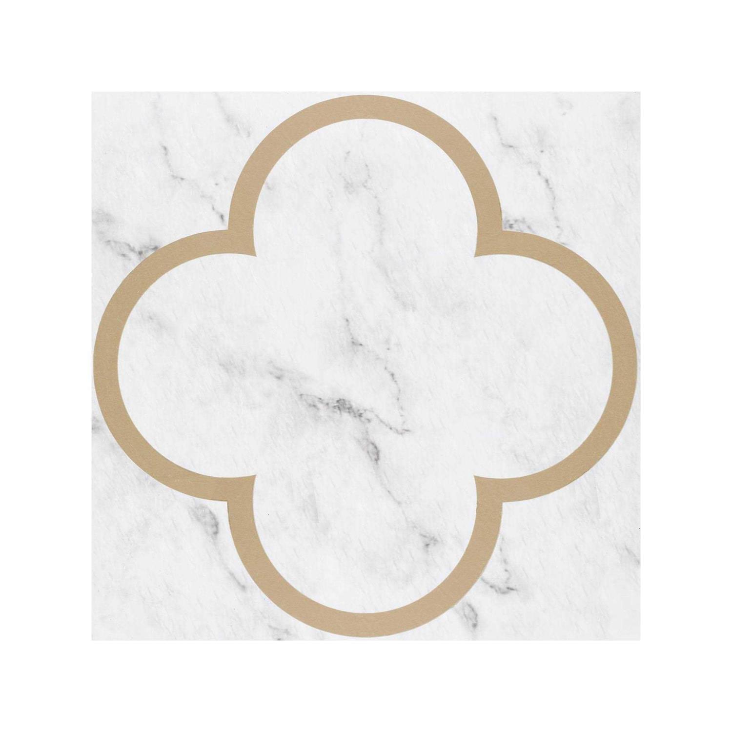 Achim Retro 12×12 Self Adhesive Vinyl Floor Tile Van Cleef - Cheap Fitting