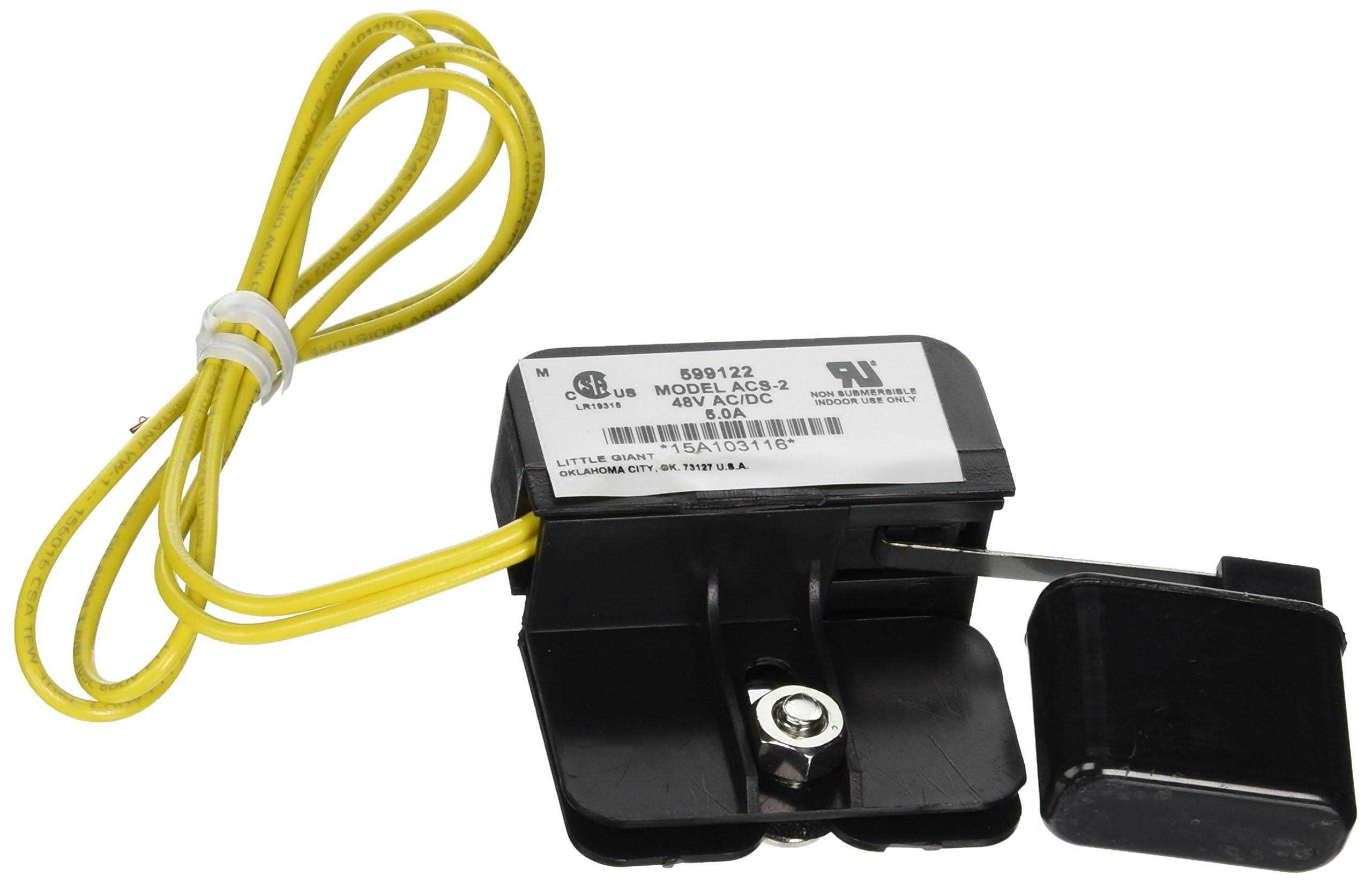 Little Giant 599122 Condensate Overflow Safety Switch - Cheap Fitting