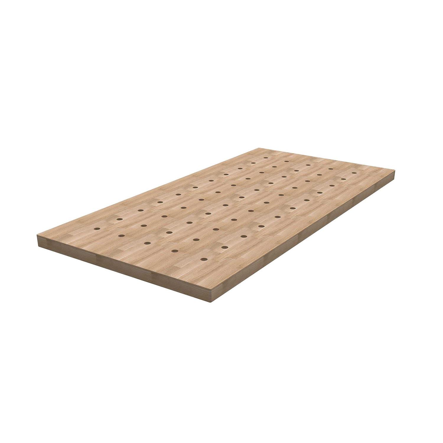 Kreg Hardwood Bench Top 24 x 48 with Dog Holes HWBT-4824-DH - Cheap Fitting