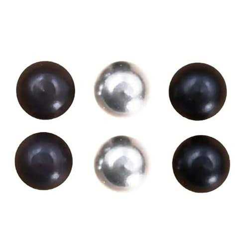 Commercial Electric 3/8 in. Assorted Finish Lamp Cap Nuts in Matte Black, Oil Rubbed Bronze and Chrome - Cheap Fitting