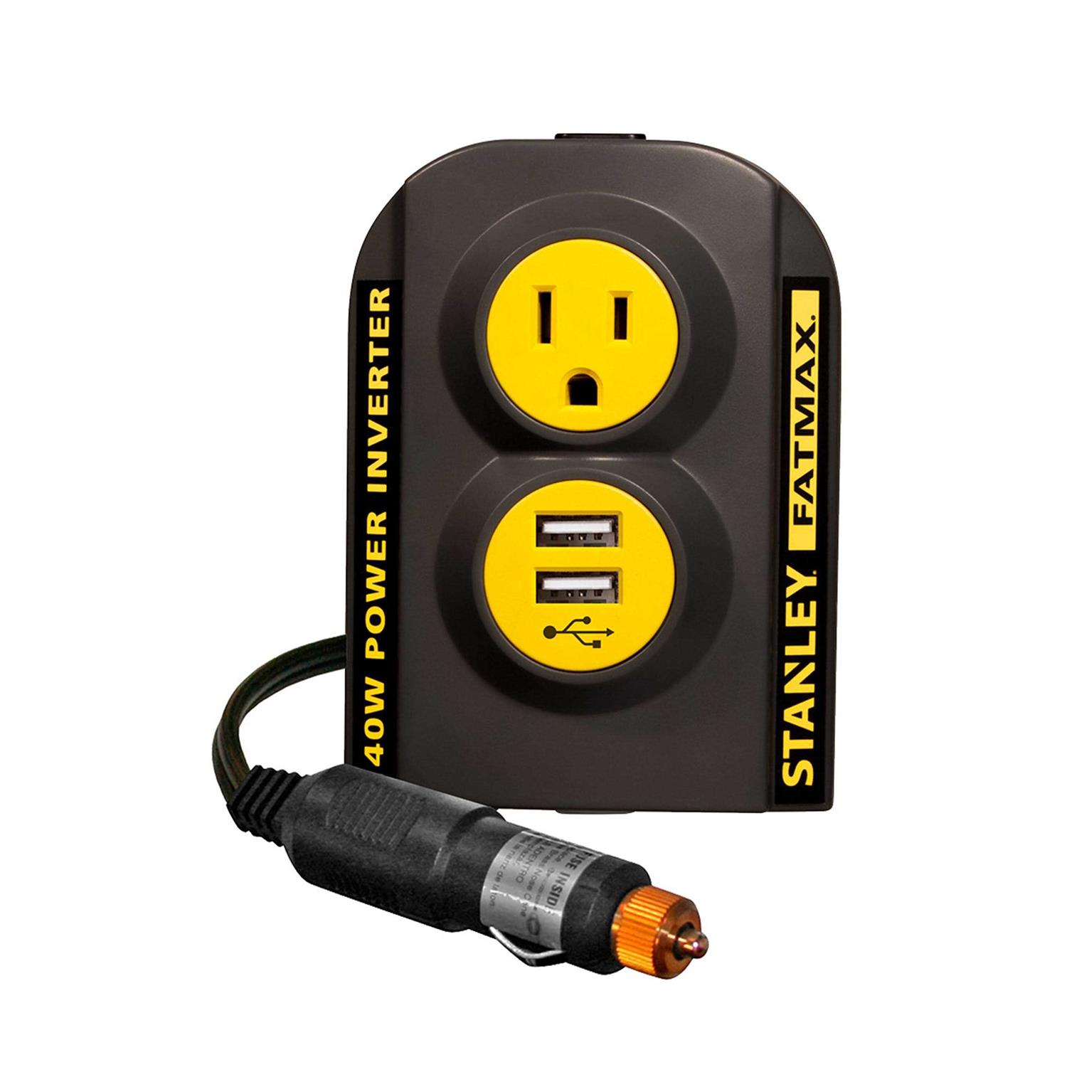 Stanley FatMax 140W Power Inverter with USB - Cheap Fitting