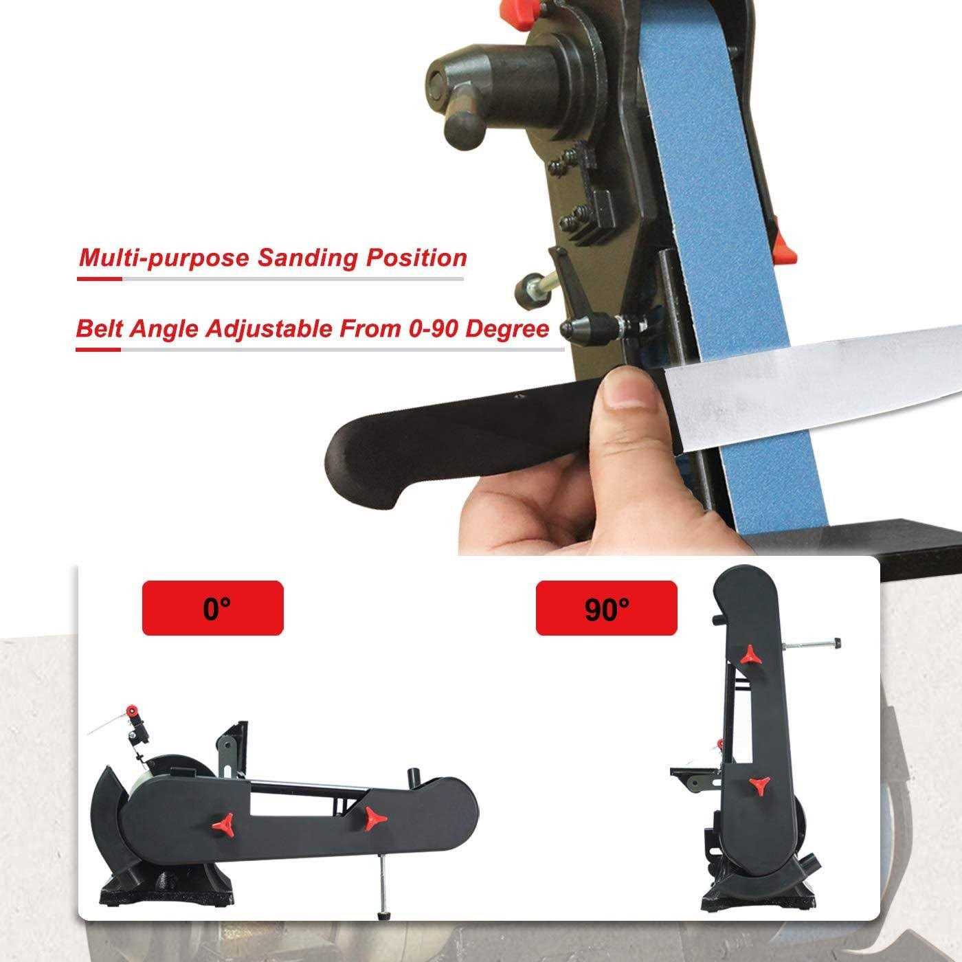 Bucktool Combo 2 inch x 42 inch Belt Sander 6 inch Bench Grinder - Cheap Fitting