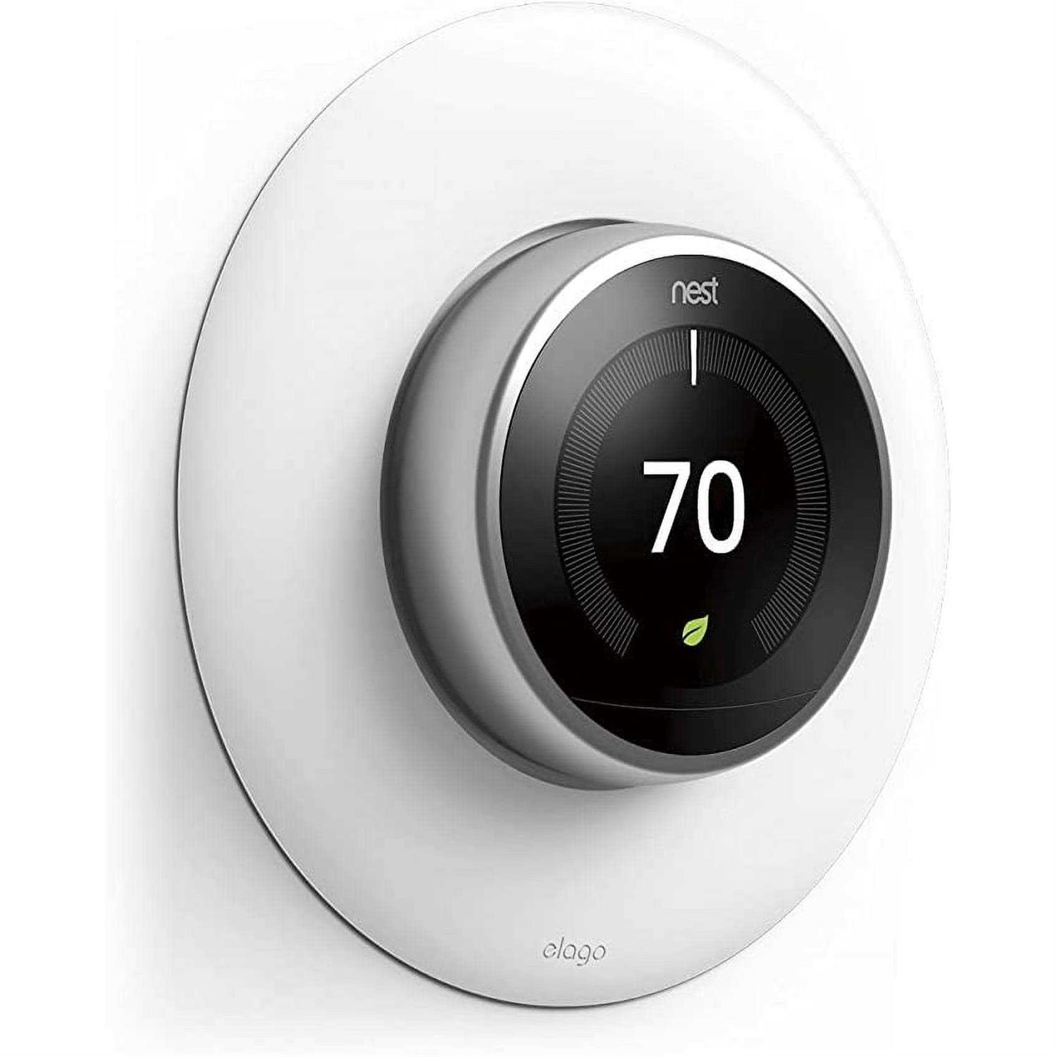 Elago Wall Plate Cover Designed for Google Nest Learning Thermostat - Cheap Fitting