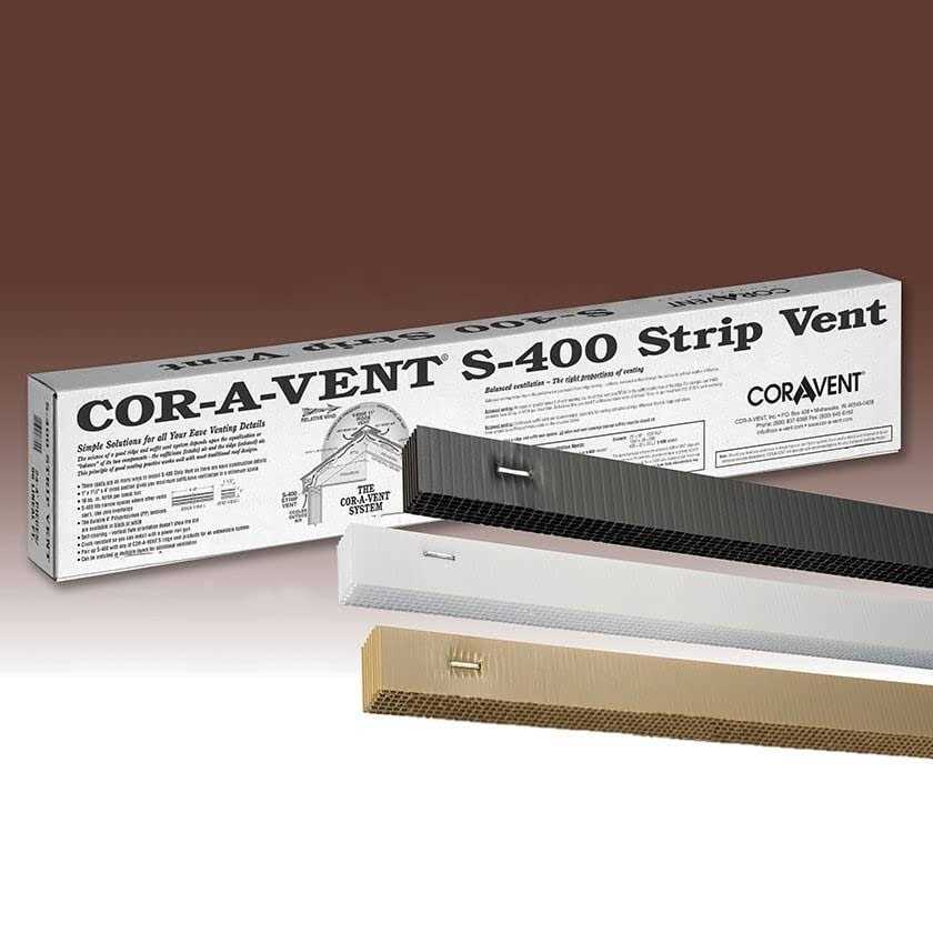 Cor-A-Vent Soffit Strip S-400 - Cheap Fitting