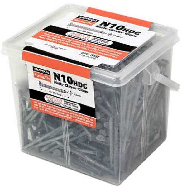 Simpson Strong-Tie Roofing Nail N10DHDG-R - Cheap Fitting