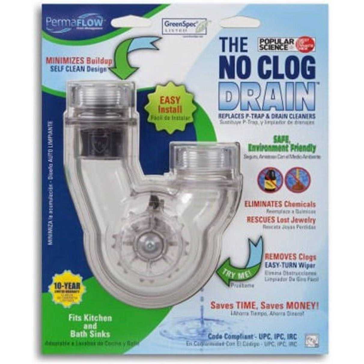 PermaFLOW No Clog Drain P-Trap PF Waterworks - Cheap Fitting