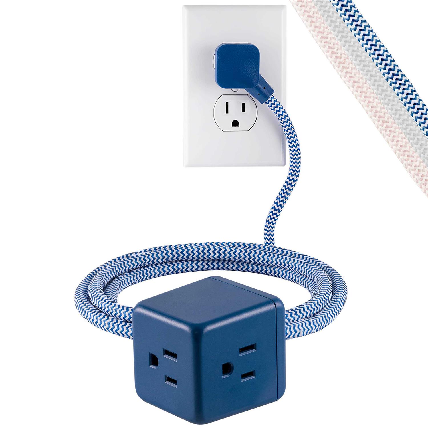 Cordinate 3-Outlet Extension Cord Cube - Cheap Fitting