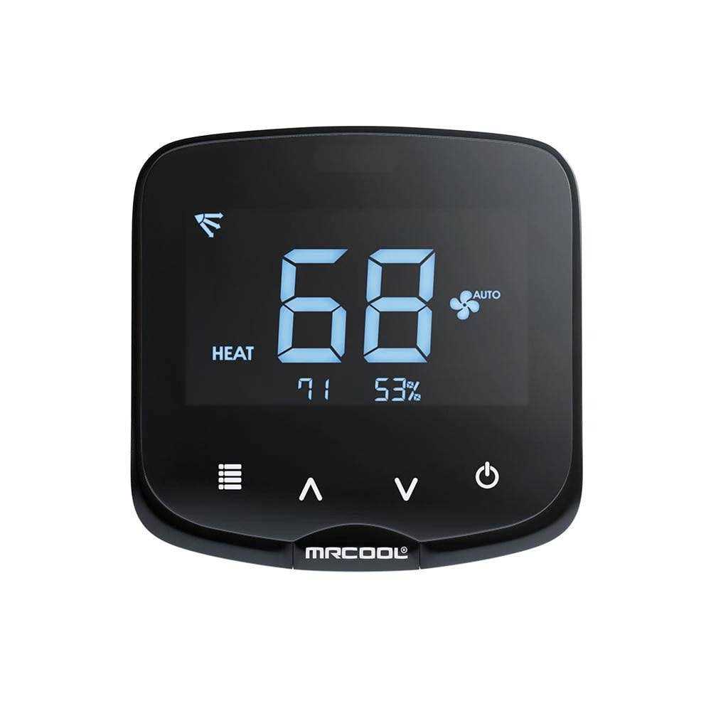 MRCOOL Mini-Stat Thermostat Black - Cheap Fitting