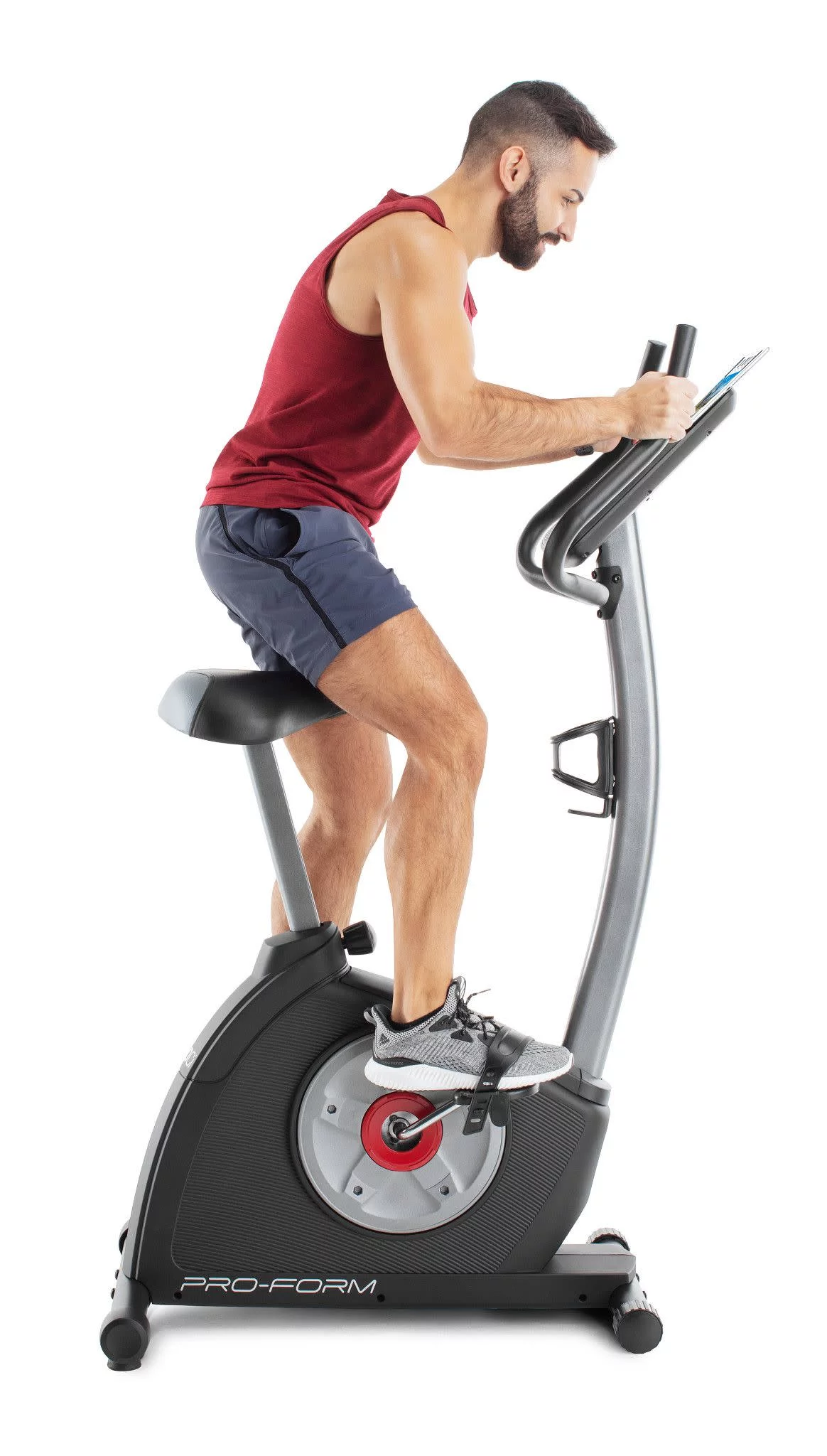 ProForm Cycle Trainer 300 Ci Upright Stationary Exercise Bike, Compatible with iFIT Personal Training - Cheap Fitting