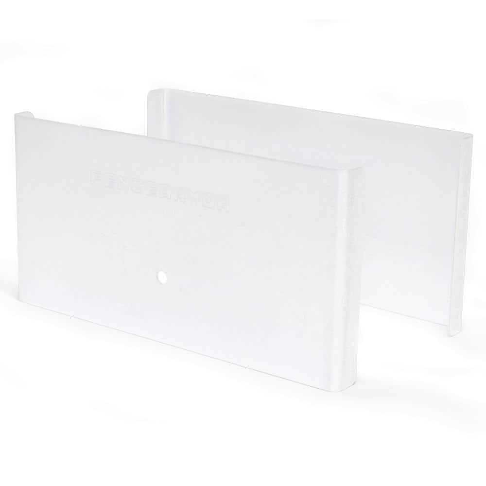 Fence Armor Demi Protection Post Guard Powder Coated Decoral Textured Redwood Galvanized Steel Post Protector For Fence Post FA6X6WDRWMB - Cheap Fitting