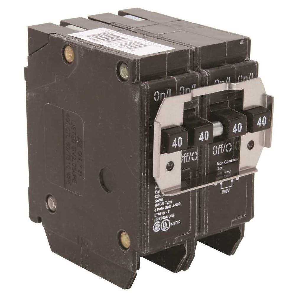 Eaton/Cutler-Hammer BQ240240 Quad Circuit Breaker - Cheap Fitting