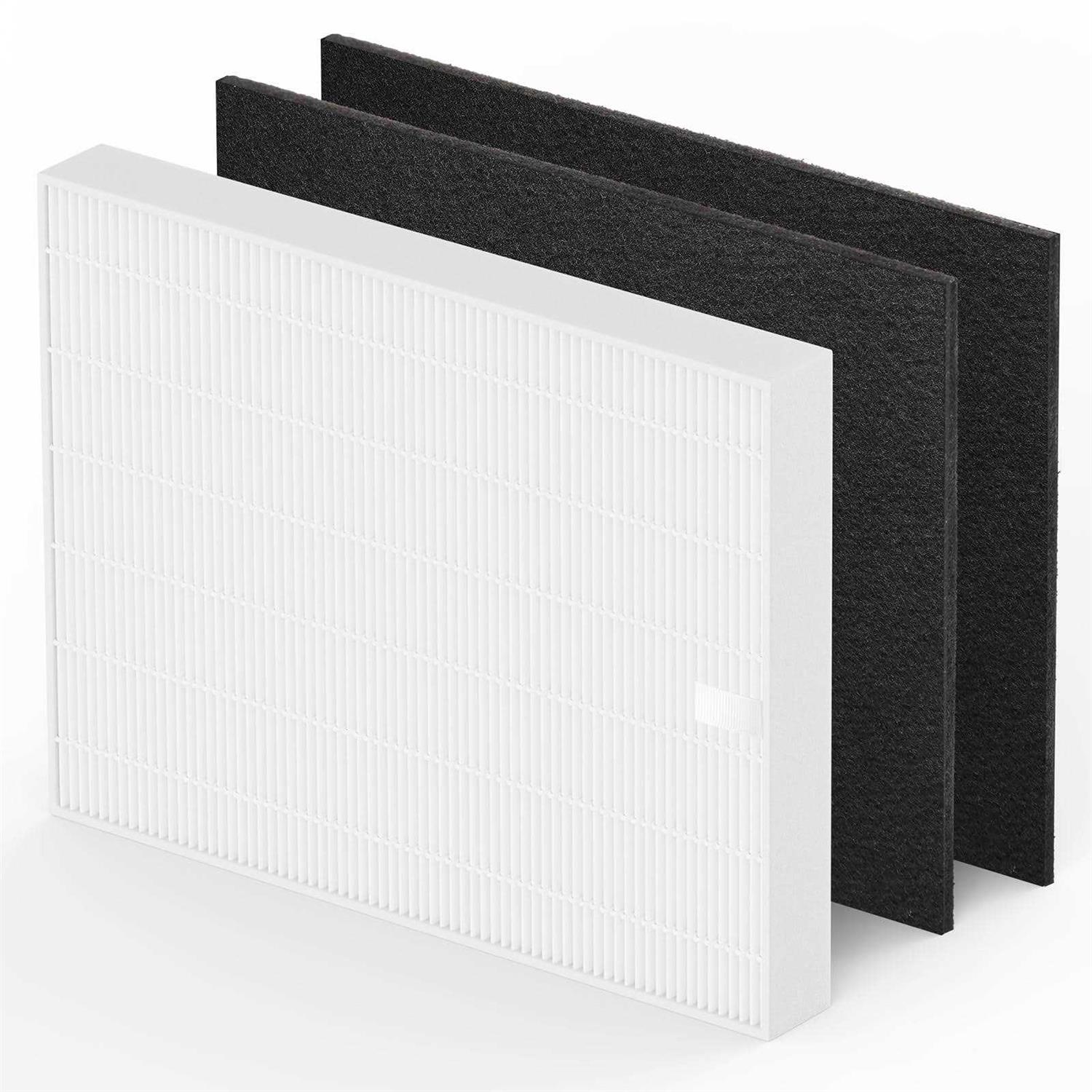 Ap-1512hh Replacement Filter 1 Hepa & 2 Carbon Pre-filters Compatible with Coway Airmega Air Purifier Ap-1512hh - Cheap Fitting