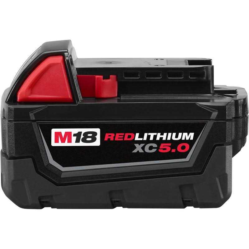Milwaukee 48-59-1850 M18 REDLITHIUM XC5.0 Starter Kit - Cheap Fitting