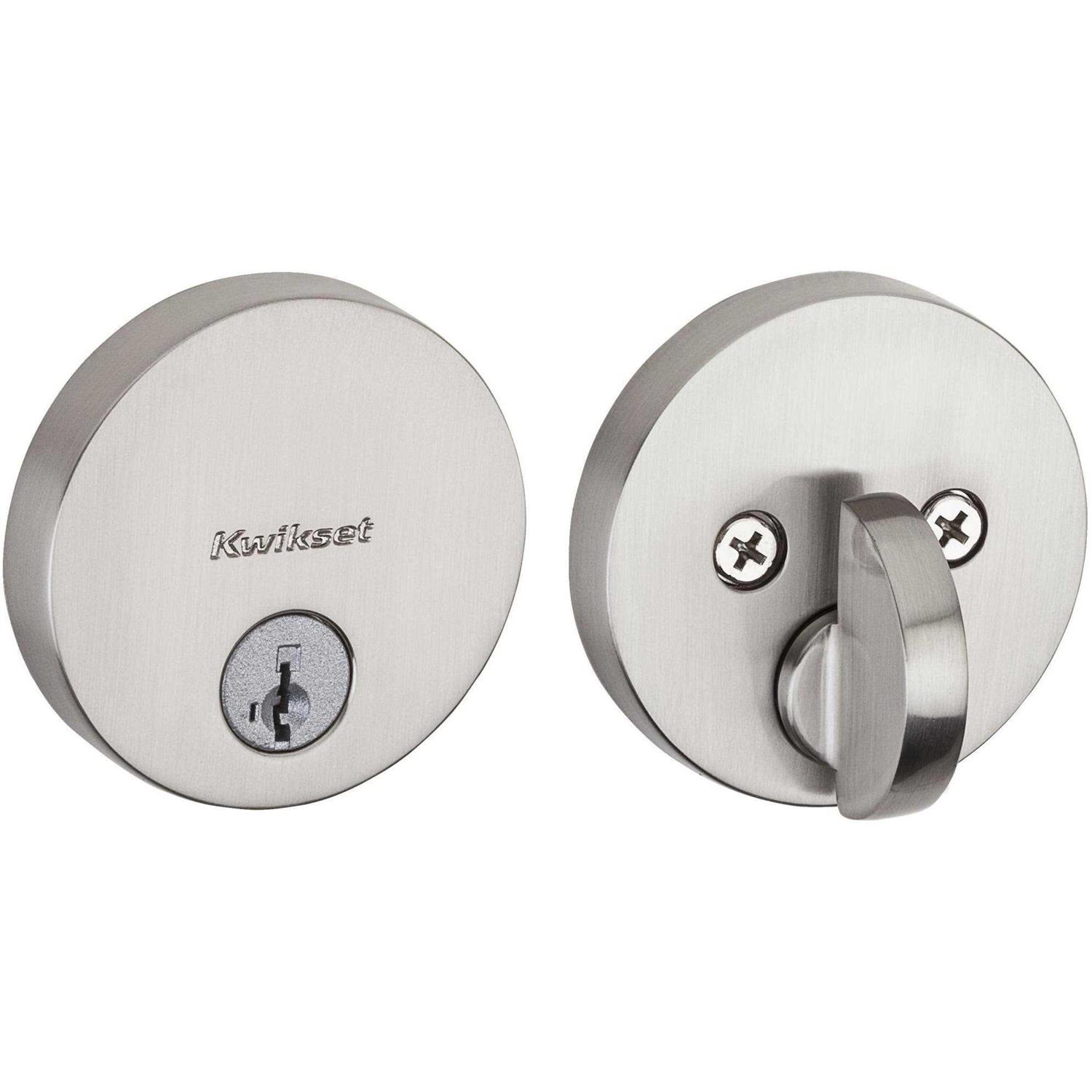 Kwikset Uptown Single Cylinder Deadbolt - Cheap Fitting