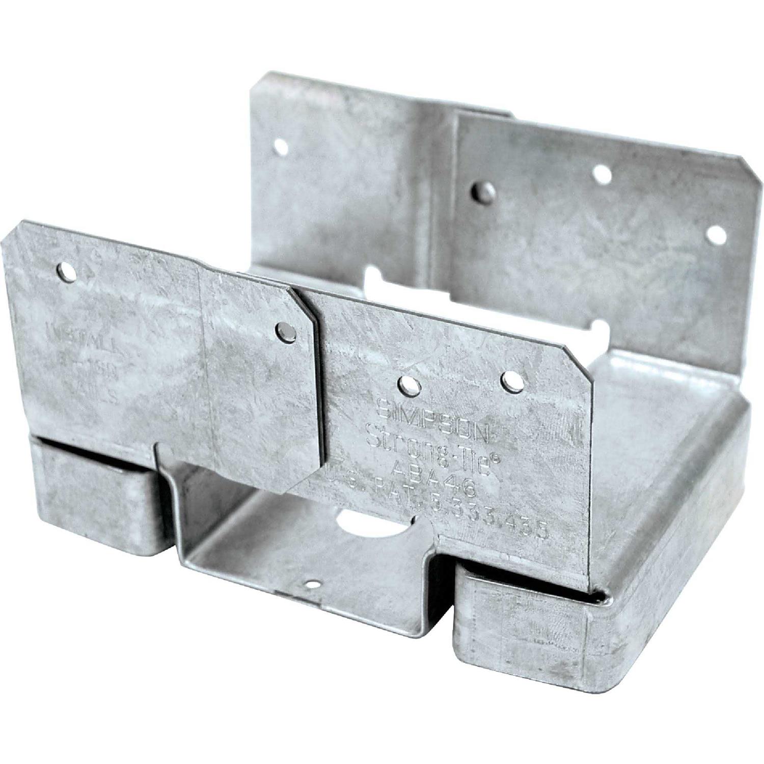 Simpson Strong-Tie Post Base ZMAX ABA46Z	Simpson Strong-Tie Post Base ZMAX ABA46Z - Cheap Fitting