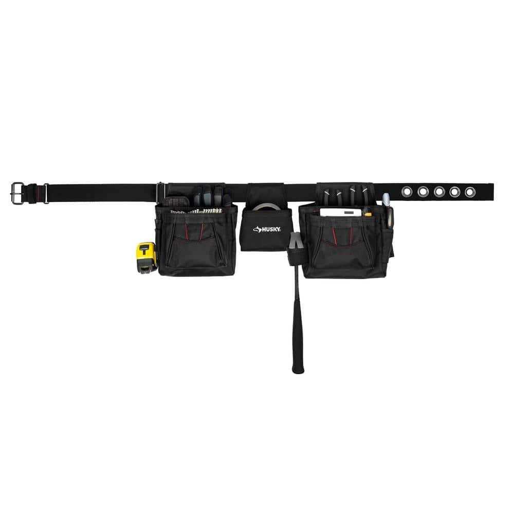 Husky Black Handyman Tool Belt - Cheap Fitting