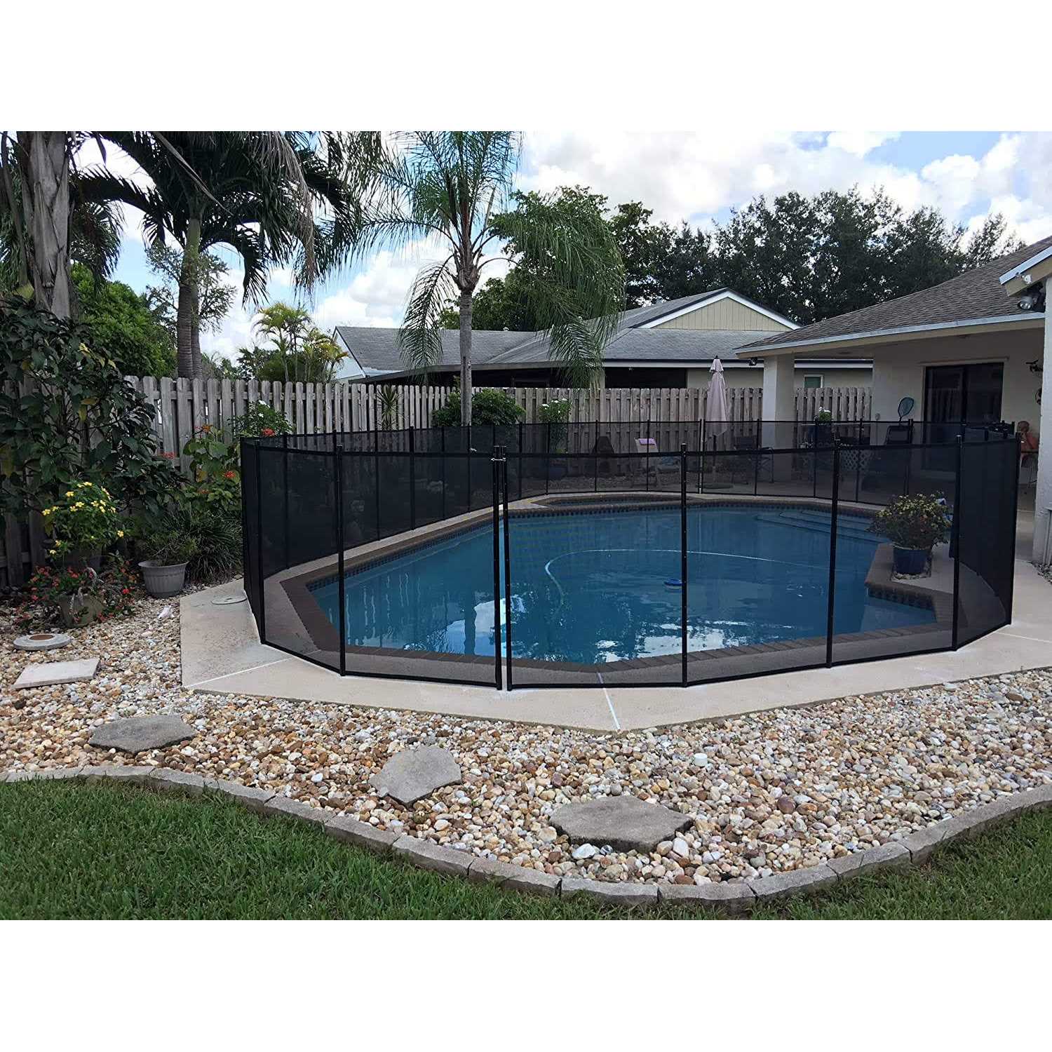 Gli Safety Fence for In Ground Pools - Cheap Fitting