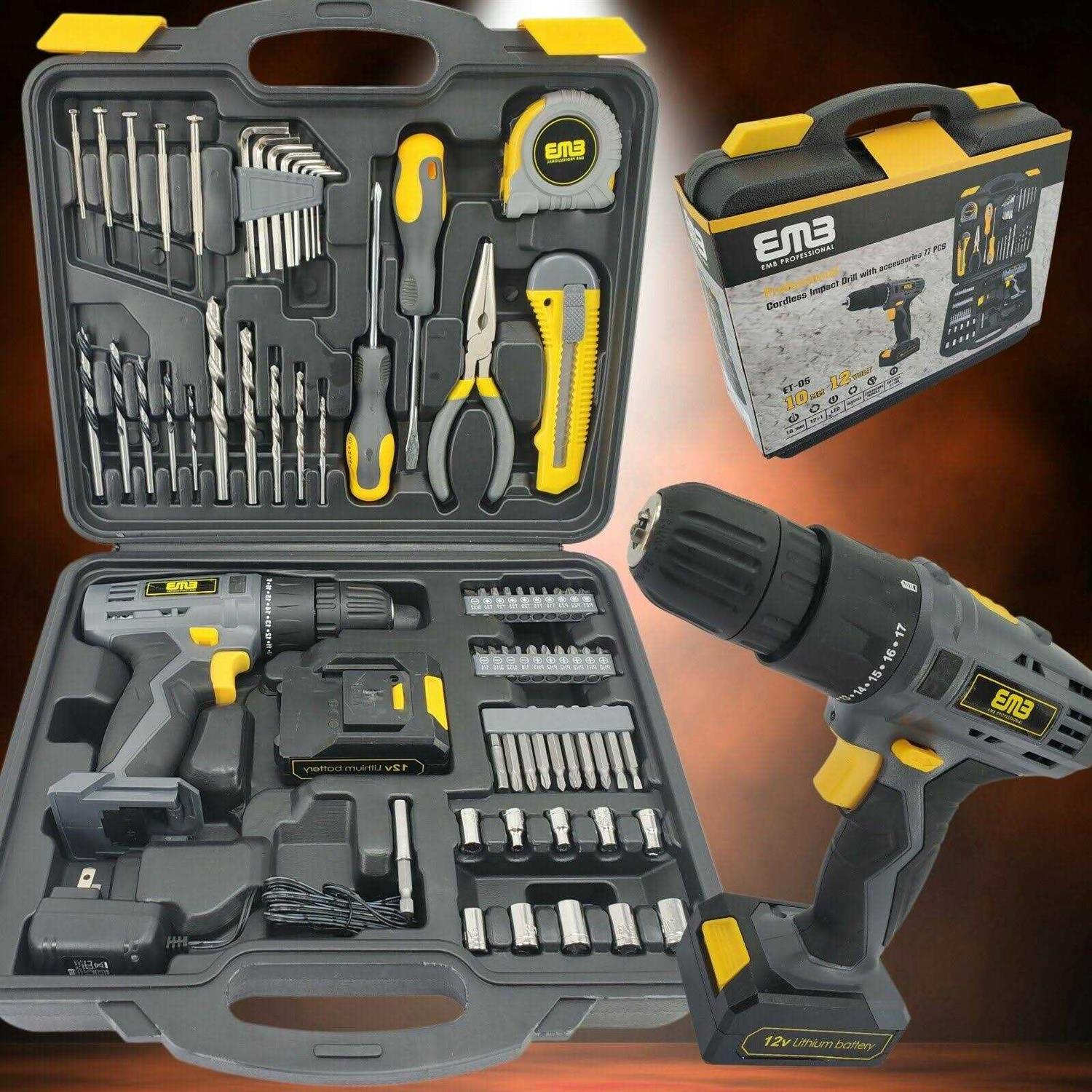 Litheli 20V Cordless Drill Set - Cheap Fitting