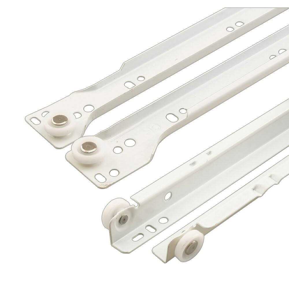 Prime-Line Self-Closing Design -Fits Most Bottom/ Side-Mounted Drawer Systems -15-3/4 Steel Tracks R 7210 - Cheap Fitting