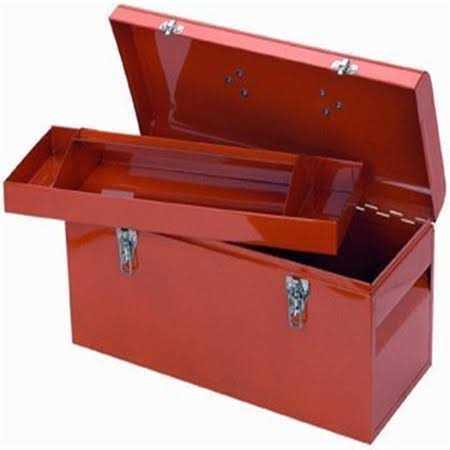 Voyager 21 in. Steel Toolbox - Cheap Fitting