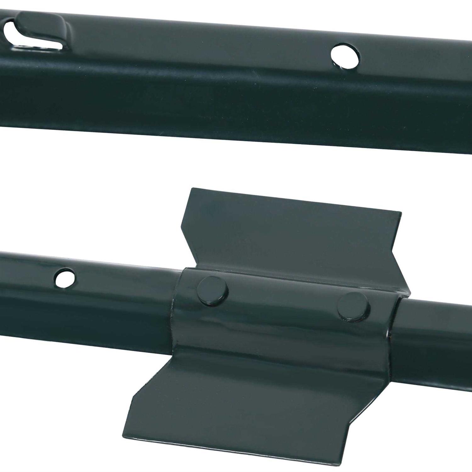 Toriexon 10 Packs Fence Posts Heavy Duty Metal Fence Post with U-channel - Cheap Fitting