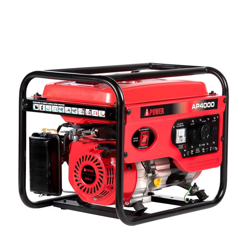 Ai Power 4000W Gasoline Generator With Wheel Kit - Cheap Fitting