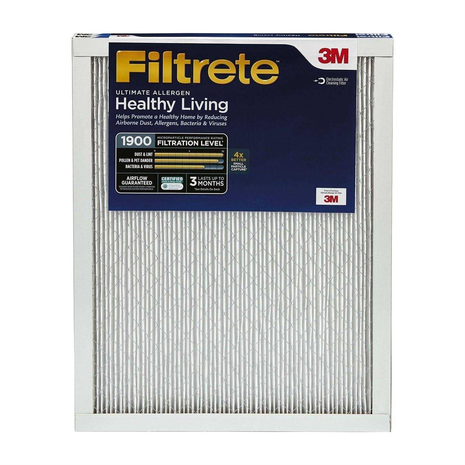 Filtrete 1900 MPR Allergen Air Filter - Cheap Fitting