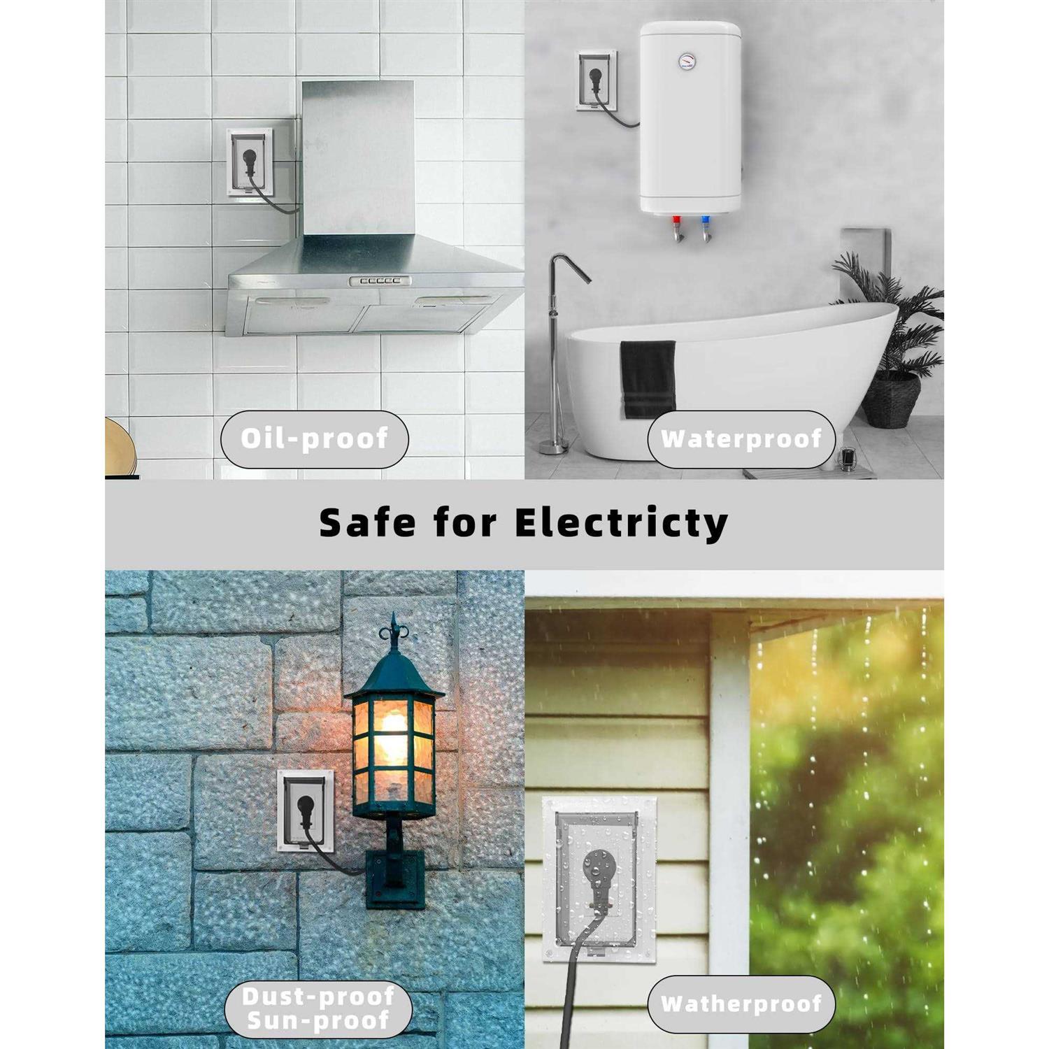 Magaliyo Electrical Box Replacement Cover DBVC-1 Extra Duty Replacement for All-weather Use - Cheap Fitting